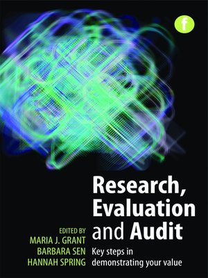 cover image of Research, Evaluation and Audit